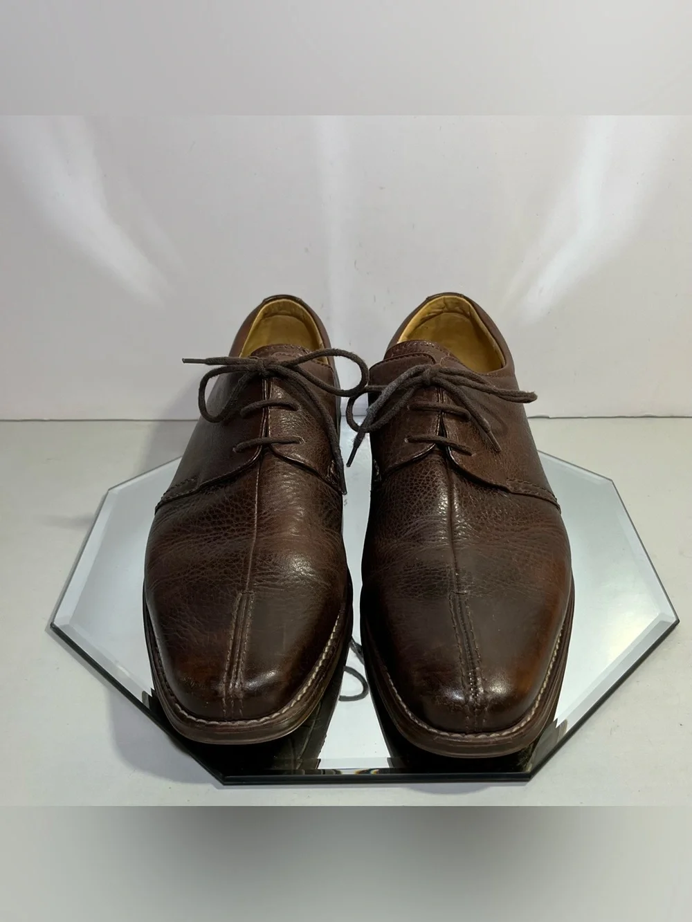 Sandro Moscoloni Leather Oxford Anatomical Gel Shoes, Size 11D, Brown